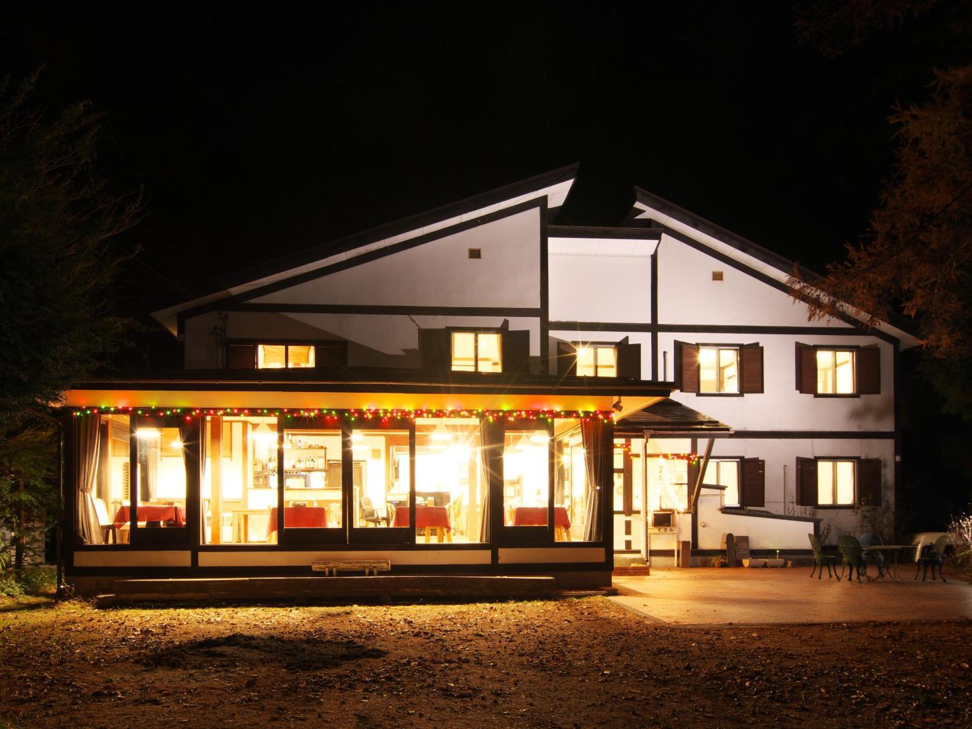 Hakuba Goryu Pension Kurumi Eksteriør bilde